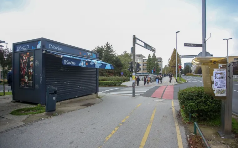 Mjesto drame u centru Zagreba: Premlatio prodavača i opljačkao kiosk. Uhvatio ga policajac