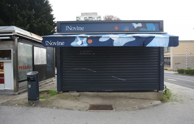 Mjesto drame u centru Zagreba: Premlatio prodavača i opljačkao kiosk. Uhvatio ga policajac