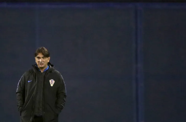 11.11.2019., Zagreb - Trening hrvatske nogometne reprezentacije na stadionu Hitrec-Kacijanu uoci posljednje utakmice u kvalifikacijama za Europsko prvenstvo protiv Slovacke. Zlatko Dalic Photo: Slavko Midzor/PIXSELL