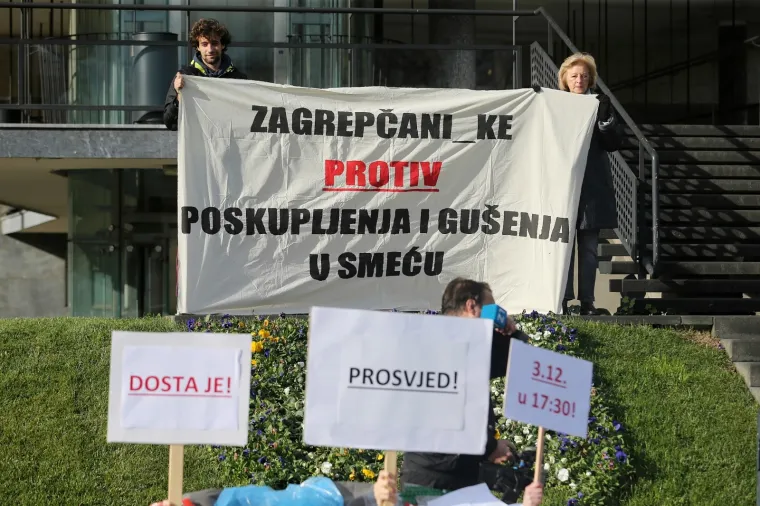 Zelene udruge pozvale Zagrepčane na prosvjed 3. prosinca: 'Bandić prazni džepove građana i građanki!'