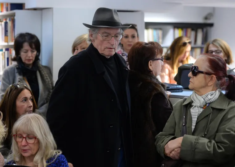 14.11.2019., Zagreb - Komemorativni skup za Mani Gotovac u Knjiznici i citaonici Bogdana Ogrizovica. Igor Mandic
Photo: Marko Prpic/PIXSELL