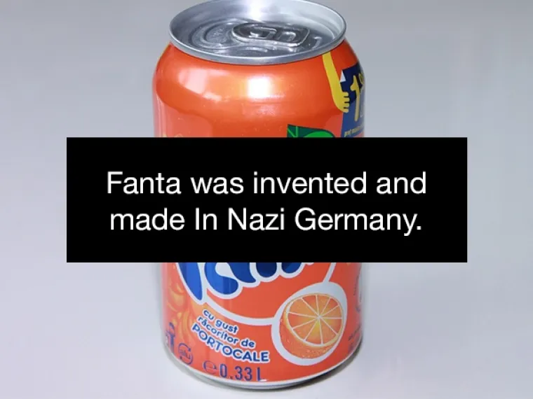 Fanta je izmišljena u nacističkoj Njemačkoj.