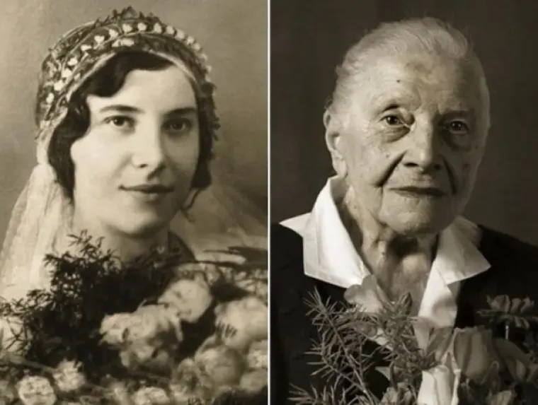Marie Burešová 23-godišnjakinja (1910). Danas ima 101 godinu./Jan Langer