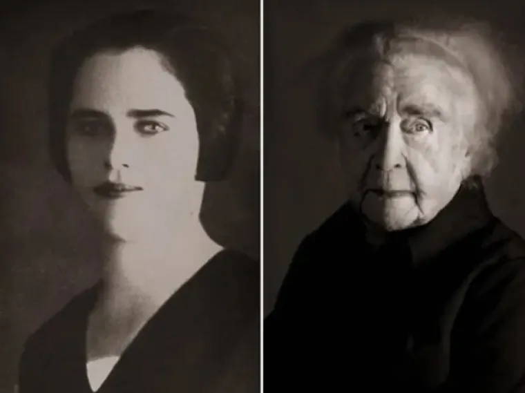 Ludmila Vysloužilov&aacute; imala je 23 godine (1912). Danas ima 101 godinu.