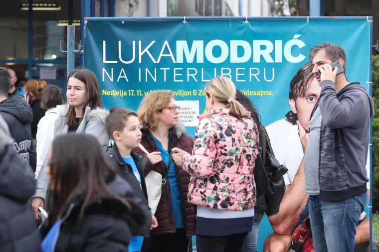 Luka Modrić na Interliberu otkrio najdraže knjige iz djetinjstva i djeci dao važan savjet