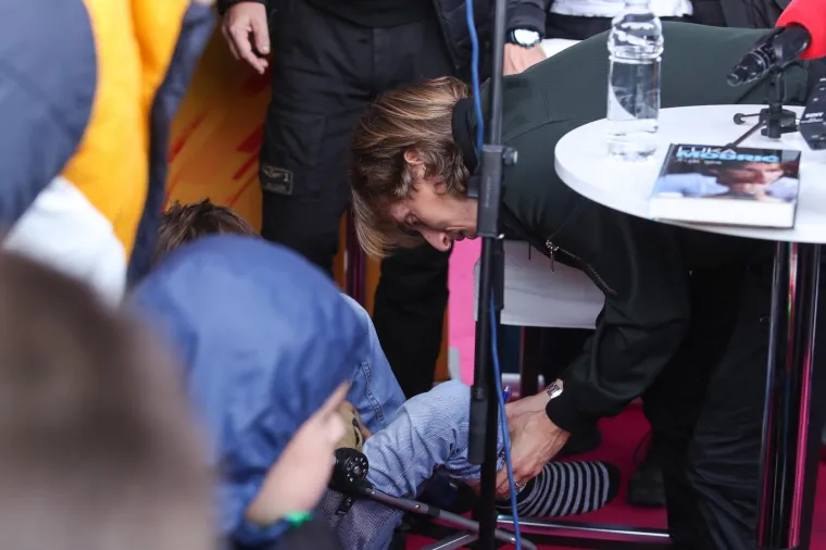 Luka Modrić na Interliberu otkrio najdraže knjige iz djetinjstva i djeci dao važan savjet