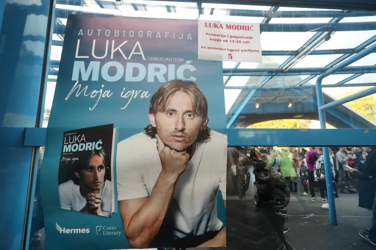 Luka Modrić na Interliberu otkrio najdraže knjige iz djetinjstva i djeci dao važan savjet