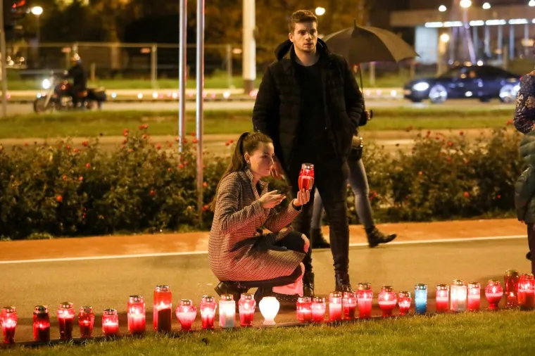 Paljenje svijeća u Zagrebu