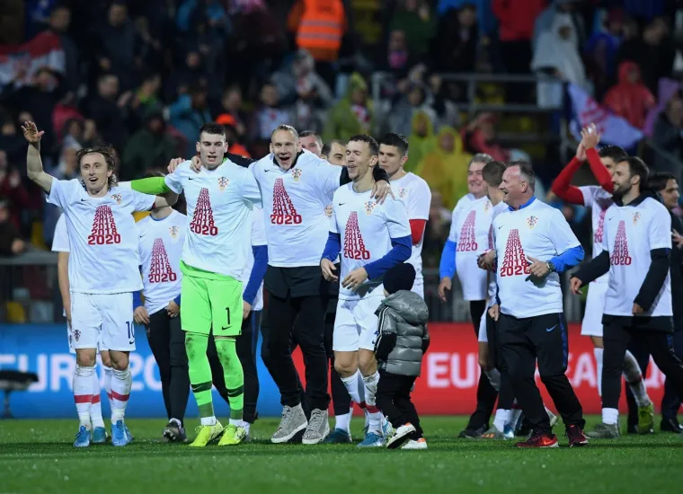 16.11.2019., stadion HNK Rijeka, Rijeka - Kvalifikacije za Europsko prvenstvo, skupina E, 9. kolo, Hrvatska - Slovacka. 
Photo: Marko Lukunic/PIXSELL