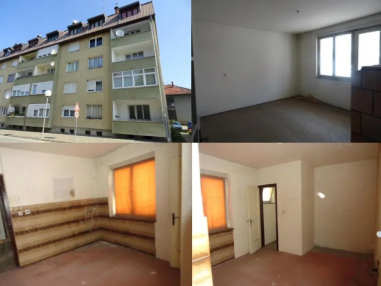 Smješten u prizemlju zgrade, ovaj stan od 58,04 četvornih metara prodaje se za 283.000 kuna. Sastoji se od dvije sobe, kuhinje te hodnika i kupaone.