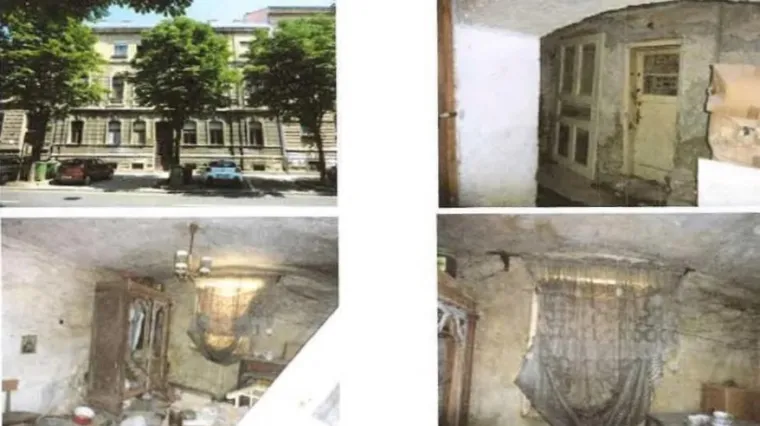 Jednosoban stan u podrumu zgrade, površine 24,00 m2. Početna cijena mu je 102.000 kune.