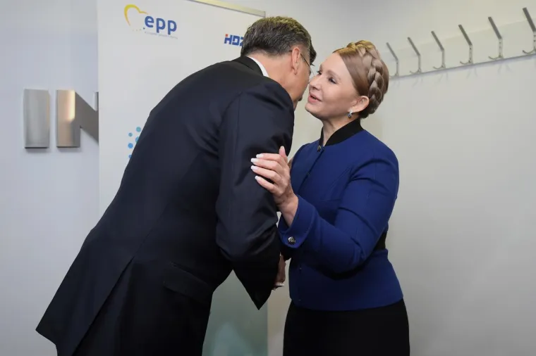 'Junakinja s pletenicama' koja je pro&scaron;la put od vrha do dna: Plenković ugostio Juliju Timo&scaron;enko