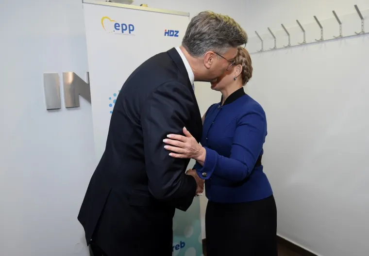 'Junakinja s pletenicama' koja je pro&scaron;la put od vrha do dna: Plenković ugostio Juliju Timo&scaron;enko