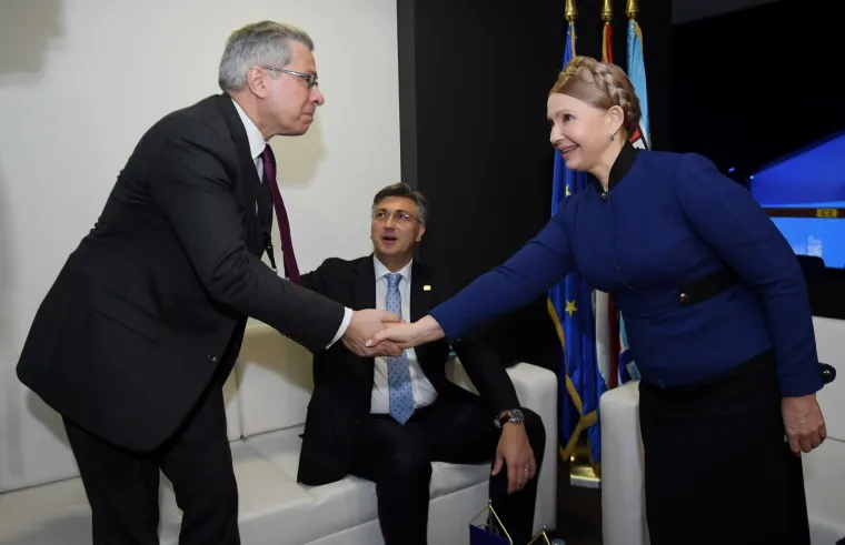 'Junakinja s pletenicama' koja je pro&scaron;la put od vrha do dna: Plenković ugostio Juliju Timo&scaron;enko