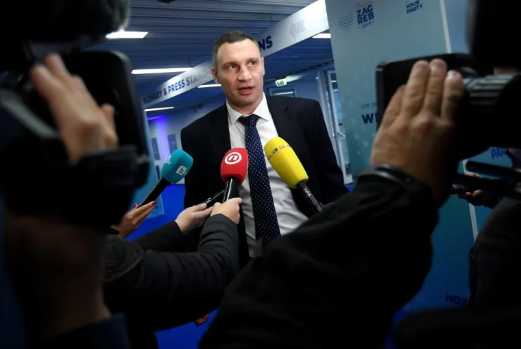 20.11.2019., Zagreb -  Vitalij Klicko Photo: Marko Lukunic/PIXSELL