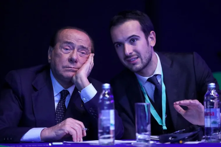 20.11.2019., Zagreb -  Silvio Berlusconi. Photo: Goran Stanzl/PIXSELL