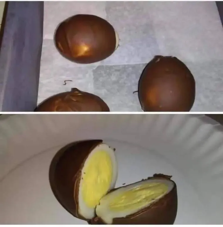 kao ni ovo čokoladno jaje