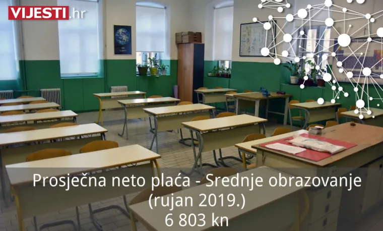 Dodatno streljivo u ratu Vlade i &scaron;trajka&scaron;a: Objavljeni novi podaci o plaćama prosvjetara!