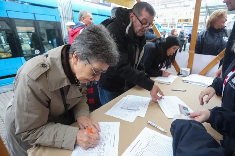 &Scaron;koro počeo prikupljati potpise za kandidaturu: 'Tko kaže da će biti drugog kruga izbora?'