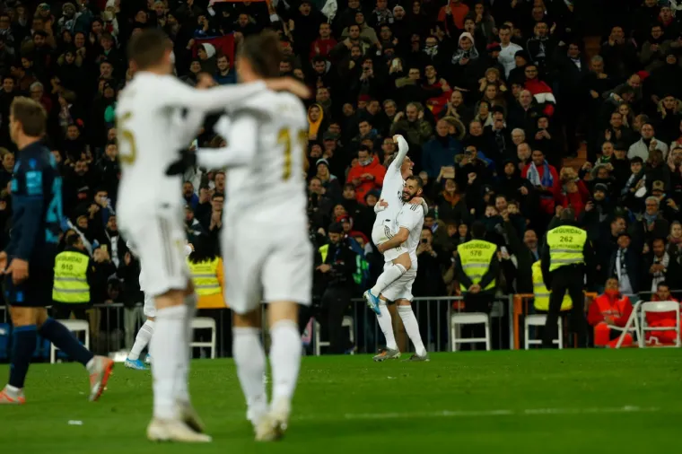 [FOTO] JESTE LI VIDJELI &Scaron;TO JE NEVJEROJATNI LUKA NAPRAVIO ODMAH NAKON GOLA NA SAMOM TERENU? Da, upravo to, i zato je kralj