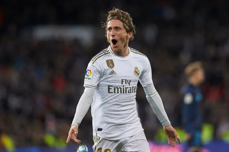 [FOTO] JESTE LI VIDJELI &Scaron;TO JE NEVJEROJATNI LUKA NAPRAVIO ODMAH NAKON GOLA NA SAMOM TERENU? Da, upravo to, i zato je kralj