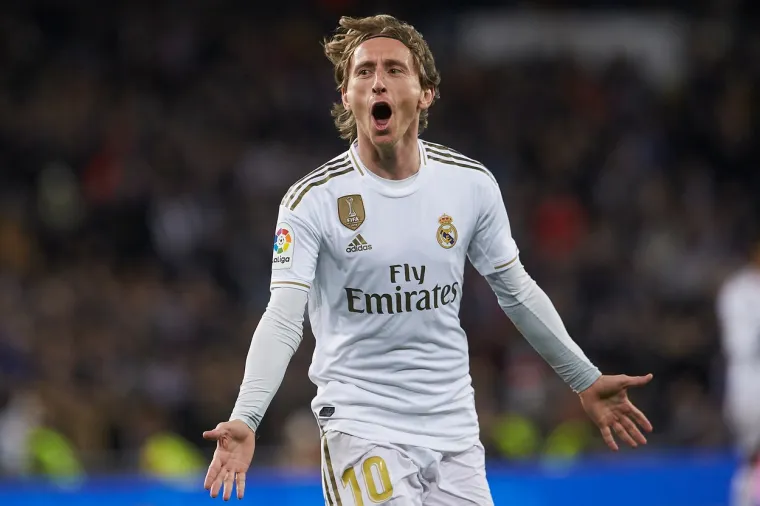 [FOTO] JESTE LI VIDJELI &Scaron;TO JE NEVJEROJATNI LUKA NAPRAVIO ODMAH NAKON GOLA NA SAMOM TERENU? Da, upravo to, i zato je kralj