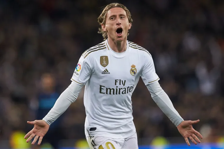 [FOTO] JESTE LI VIDJELI &Scaron;TO JE NEVJEROJATNI LUKA NAPRAVIO ODMAH NAKON GOLA NA SAMOM TERENU? Da, upravo to, i zato je kralj