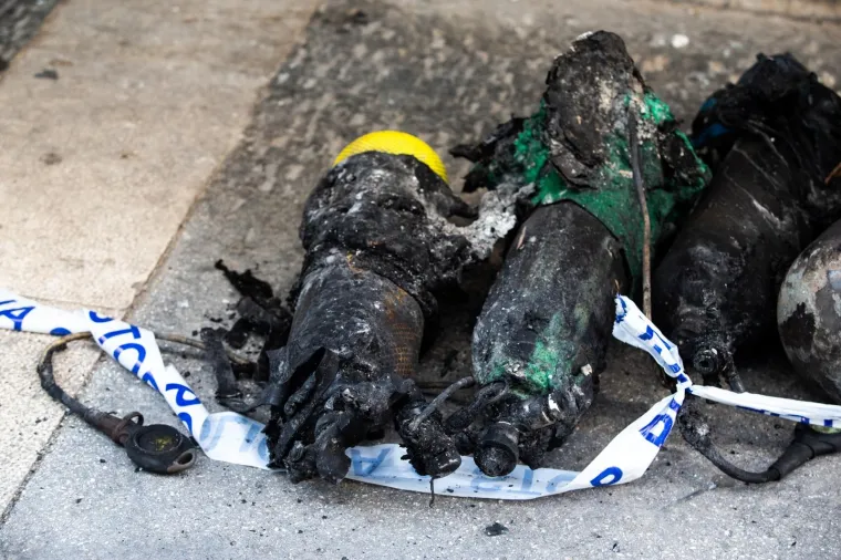 Očevid u izgorenim stanovima na splitskom Trsteniku: 'Vlasnik je skupljao velike količine gorivog materijala'