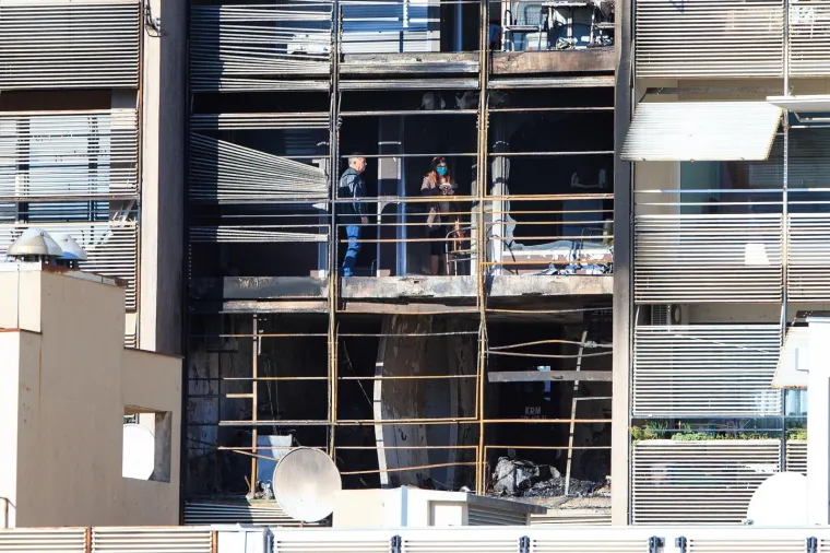 Očevid u izgorenim stanovima na splitskom Trsteniku: 'Vlasnik je skupljao velike količine gorivog materijala'
