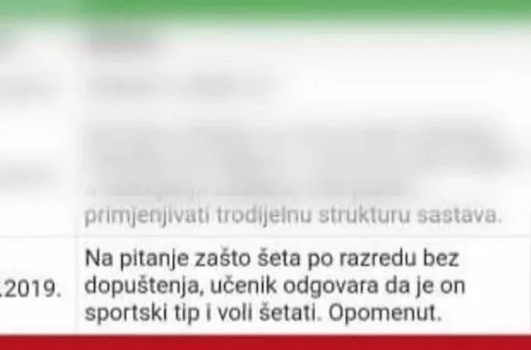 ʼUčenik me poslao u 3 pm i naručio ćevapeʼ: Bilje&scaron;ke iz dnevnika koje dokazuju da profesore sve manje po&scaron;tuju