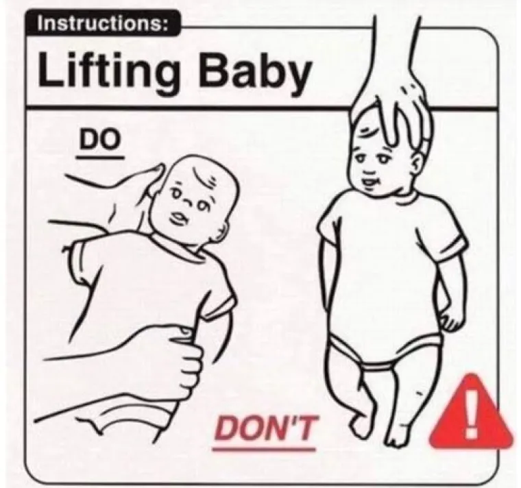 Ovo su najurnebesnije slike kako se i kako se NE odnositi prema malom djetetu