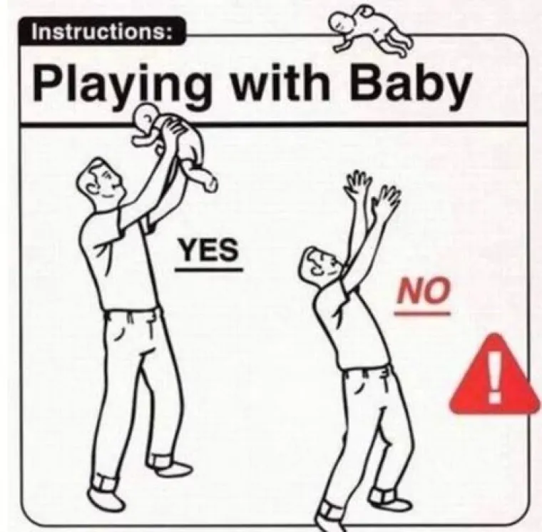 Ovo su najurnebesnije slike kako se i kako se NE odnositi prema malom djetetu