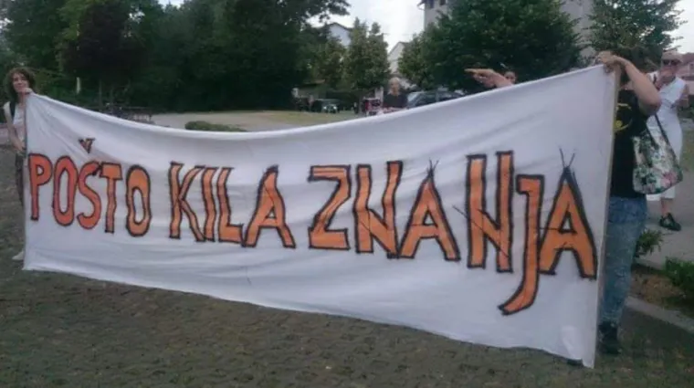 'Andrej, nismo te tako učili': Ovo su najbolji transparenti s jučera&scaron;njeg prosvjeda