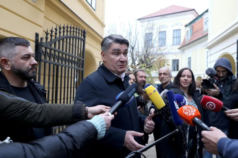 Milanović predao 78.000 potpisa pa 'bocnuo' predsjednicu: 'Kampanja joj je običan seoski trash'