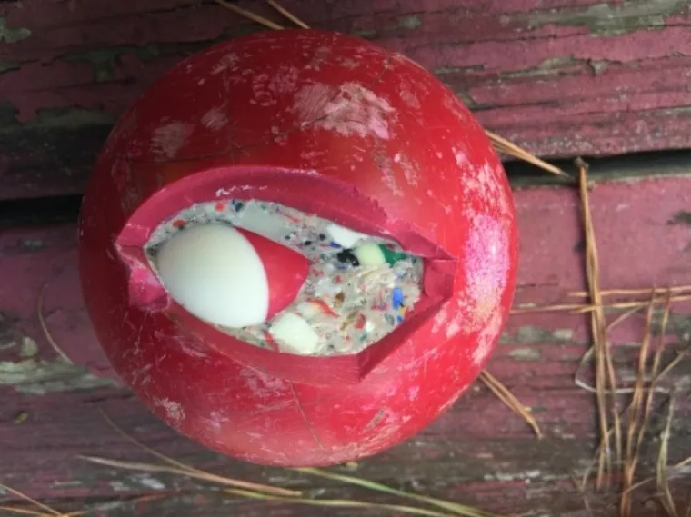 Presjek lopte za boće