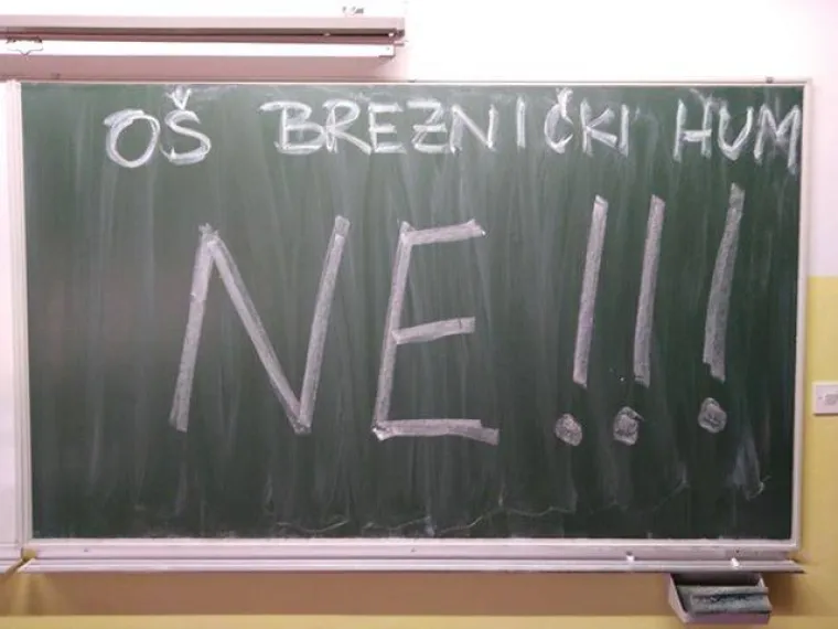 Veliko NE! Učitelji su opet bili originalni - Plenkoviću su na slikovit način poručili &scaron;to misle o njegovoj ponudi