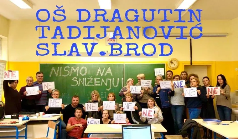 Nastavnici od jutra kratko i jasno poručuju Plenkoviću - Ne!