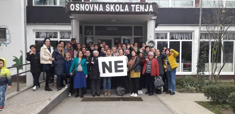 Nastavnici od jutra kratko i jasno poručuju Plenkoviću - Ne!