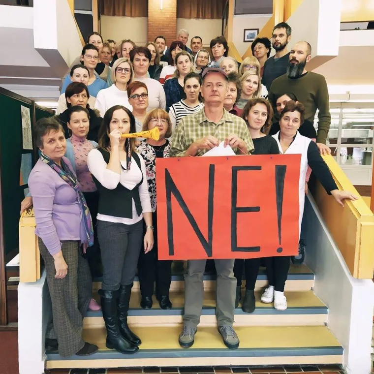 Nastavnici od jutra kratko i jasno poručuju Plenkoviću - Ne!