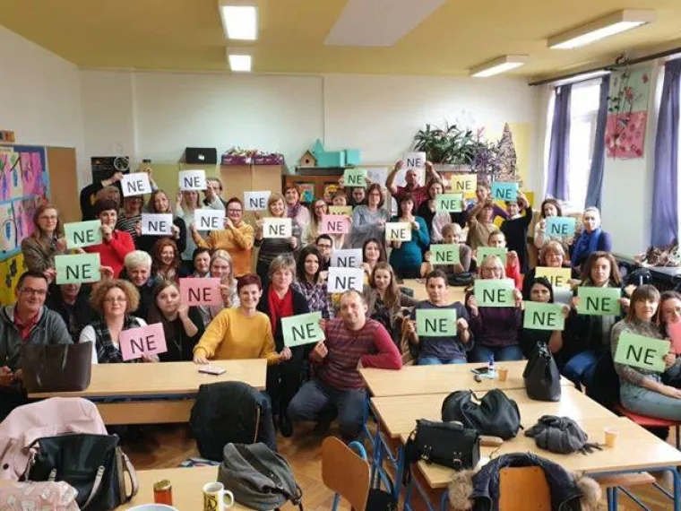 Nastavnici od jutra kratko i jasno poručuju Plenkoviću - Ne!