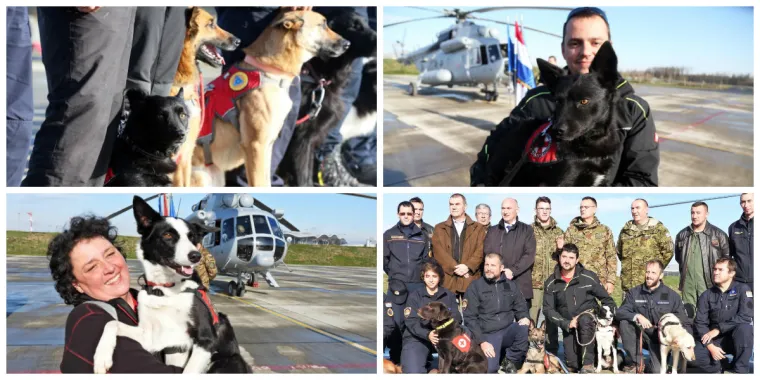 Hrvatski heroji vratili se iz Albanije: Nakon potresa spa&scaron;avali ljude iz ru&scaron;evina