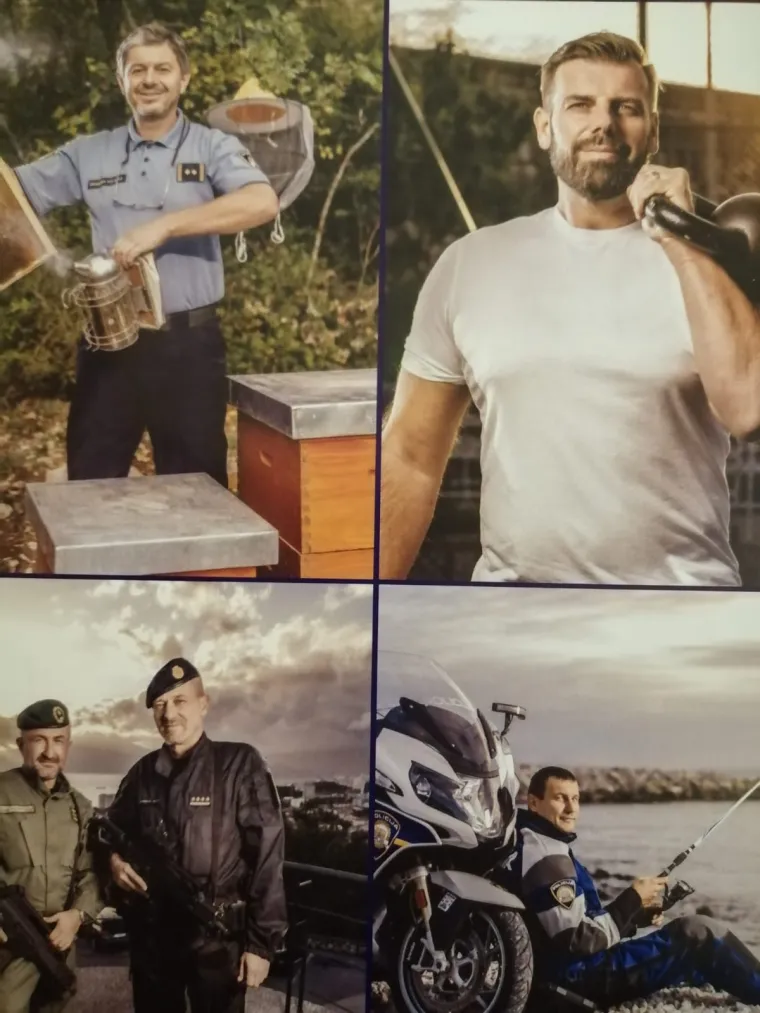 Poslastica za žene! Riječki policajci u svom najboljem izdanju slikali se za kalendar