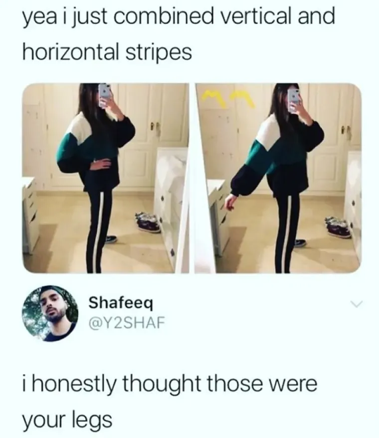 Čekaj... To joj nisu noge?