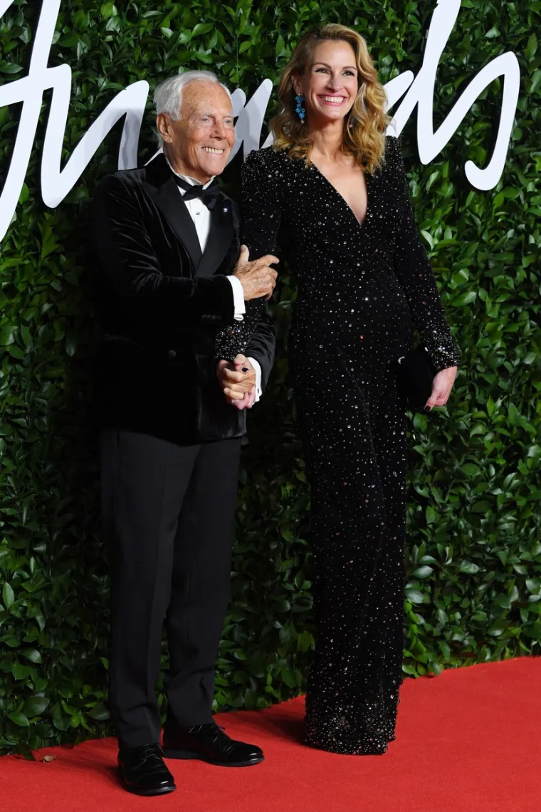 Giorgio Armani i Julia Roberts