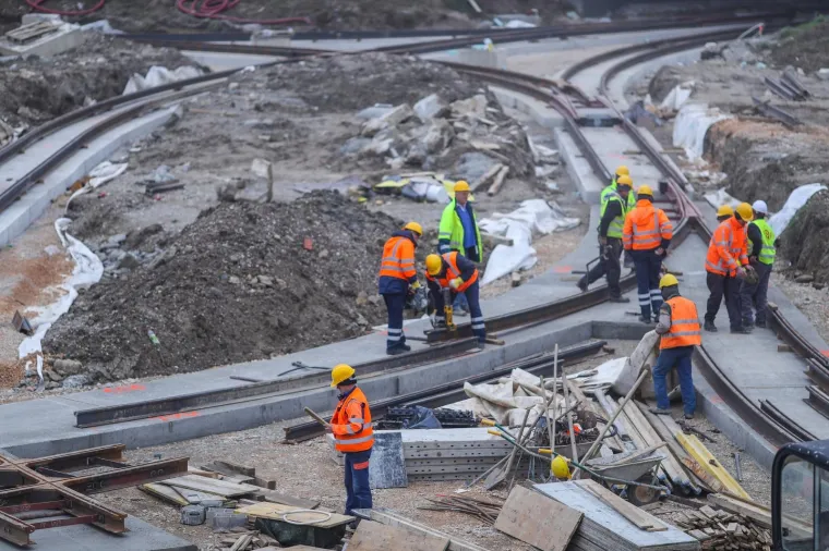 Radovi u punom jeku! Pogledajte kako danas izgleda zagrebački rotor