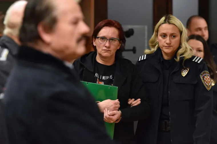 Slučaj 'Zamrzivač' - Suđenje Smiljani Srnec za ubojstvo sestre Jasmine: 'Jasmina je bila na proslavi, snimio sam je...'