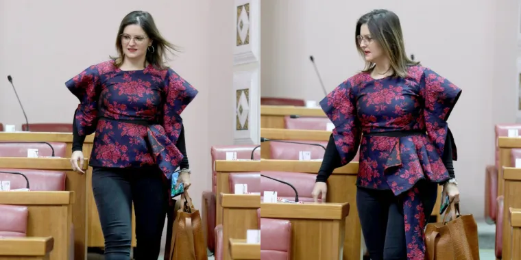 Sve oči bile su uprte u Bandićevu zastupnicu: Odjevna kombinacija koja ne može proći nezapaženo