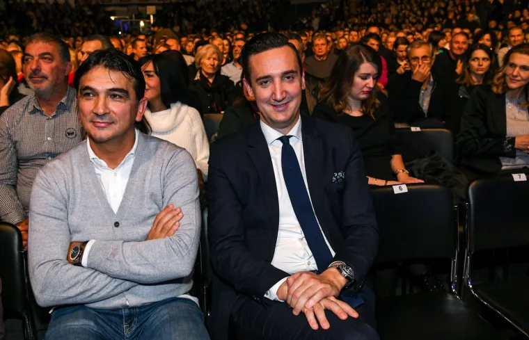 Zlatko Dalić i Tomislav Madžar.  Foto: Josip Regović/PIXSELL