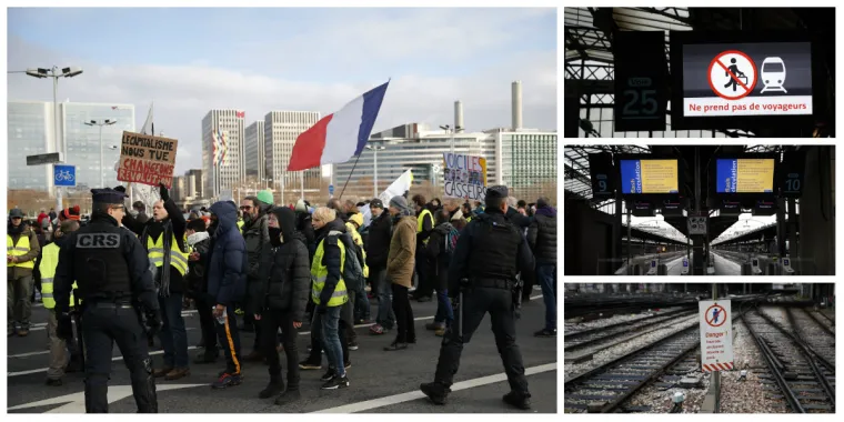 Prosvjedi u Francuskoj nastavljeni blokadom cesta: U Parizu do&scaron;lo do sukoba s policijom