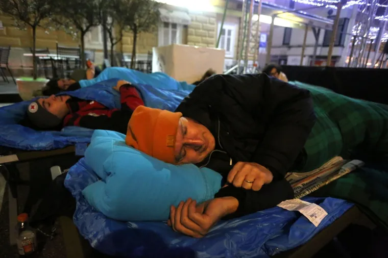 Riječani se jedini u Hrvatskoj pridružili velikoj svjetskoj akciji: Spavali su pod vedrim nebom